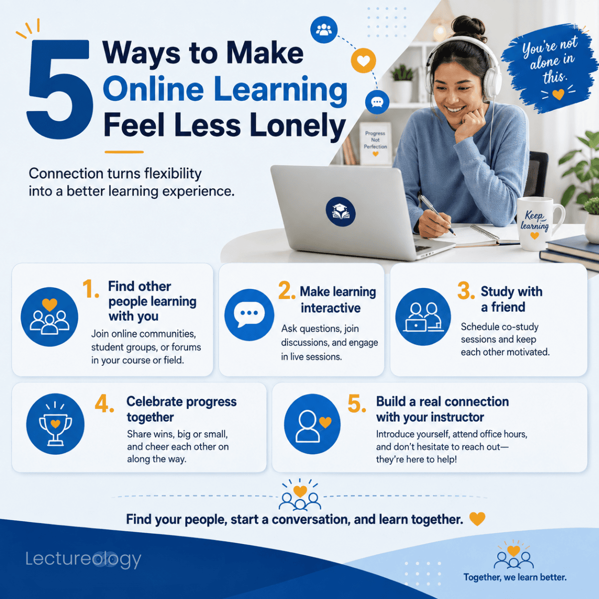   5 Ways to Make Online Learning Feel Less Lonely  